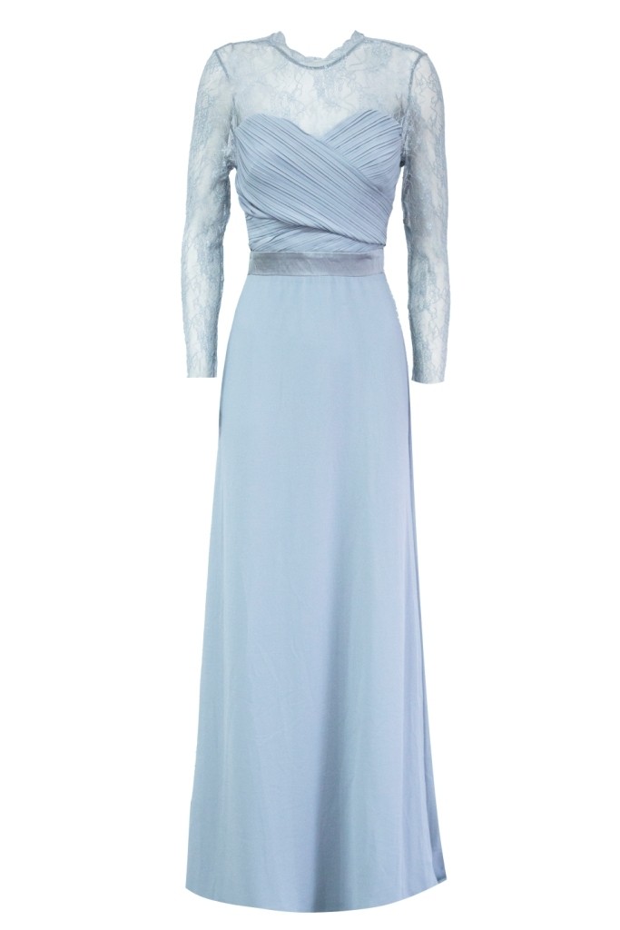 TFNC CIMMARON GREY BLUE MAXI DRESS | TFNC PARTY DRESSES