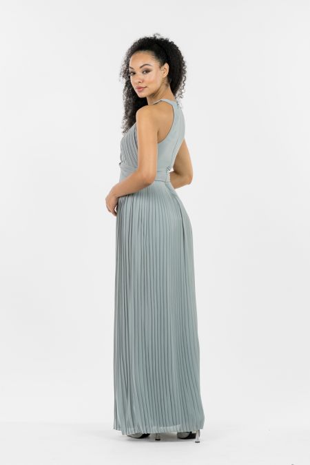 Tfnc serene grey deals maxi dress
