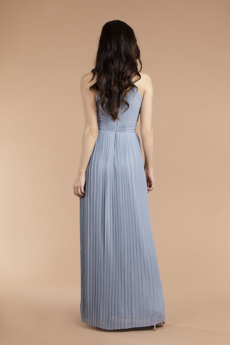tfnc kily blue grey maxi dress