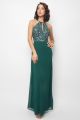 Lace & Beads Pam Green Maxi Dress 