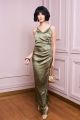 TFNC Alina Olive Maxi Dress