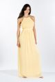 TFNC D0089 Yellow Maxi Dress