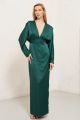 TFNC Kiriya Emerald Green Maxi Dress