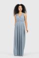 TFNC Kesha Grey Blue Maxi Dress 